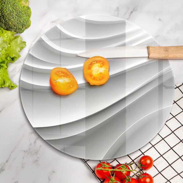 Üveg vágódeszka Geometriai vonalak