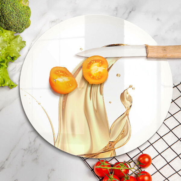 Üveg vágódeszka olivaolaj