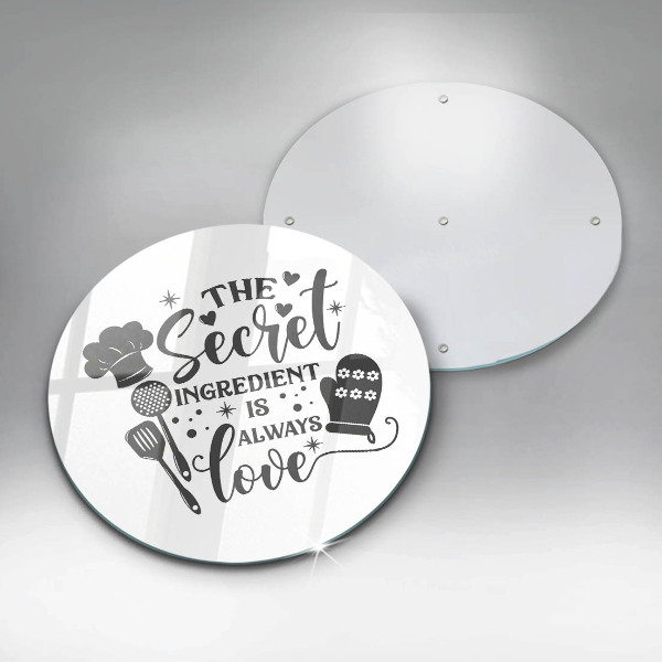 Üveg vágódeszka Felirat mondat