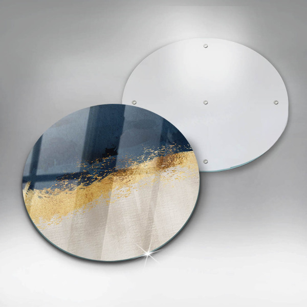 Üveg vágódeszka Arany absztrakció