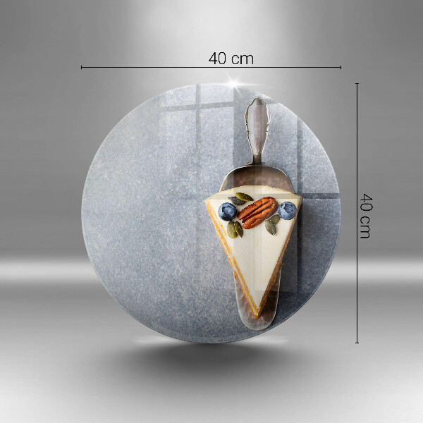 Üveg vágódeszka Szelet torta