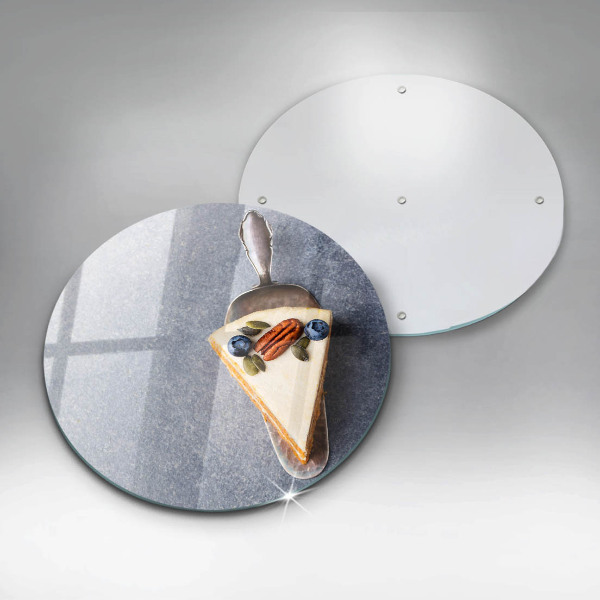 Üveg vágódeszka Szelet torta