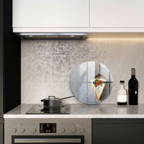 Üveg vágódeszka Szelet torta