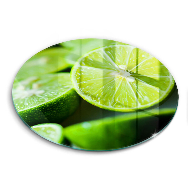 Üveg vágódeszka Lime citrus