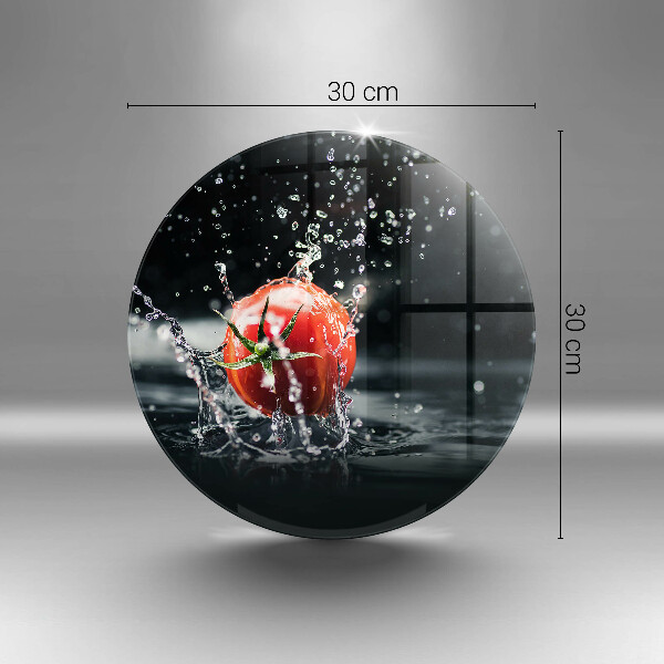 Üveg vágódeszka Paradicsom vízben