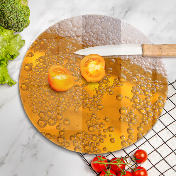 Üveg vágódeszka Igyál sörhabot