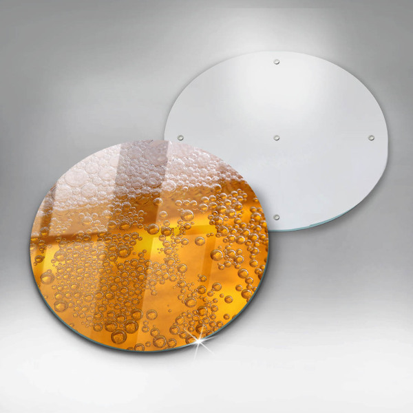 Üveg vágódeszka Igyál sörhabot