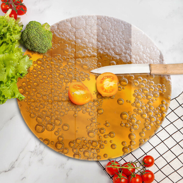 Üveg vágódeszka Igyál sörhabot