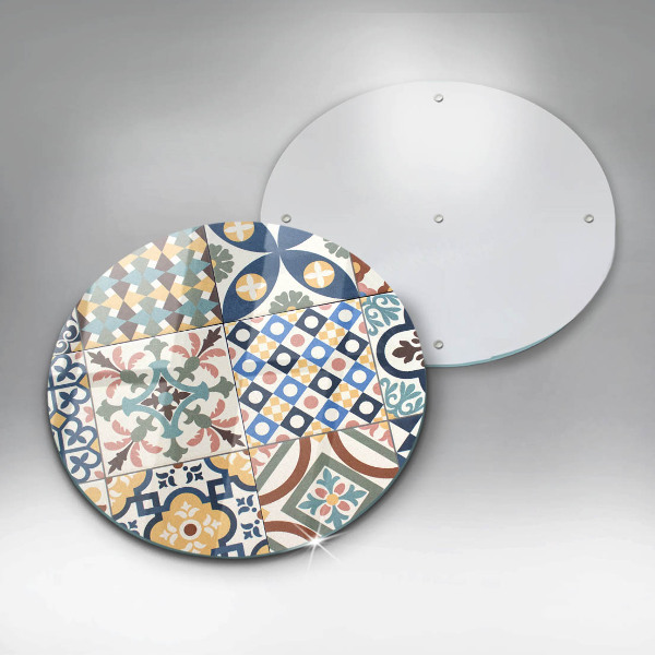 Üveg vágódeszka Dekoratív csempe