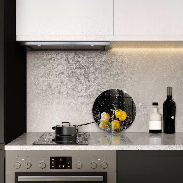 Üveg vágódeszka Lédús citrom gyümölcs