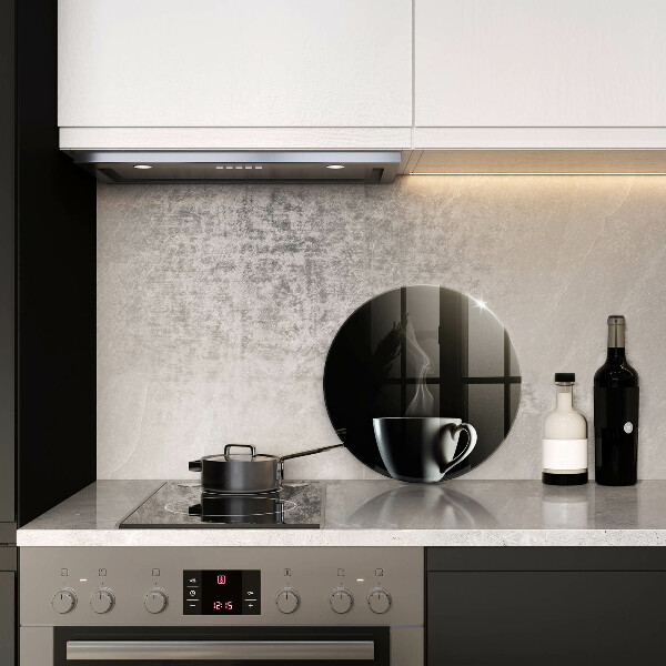 Üveg vágódeszka Egy csésze tea