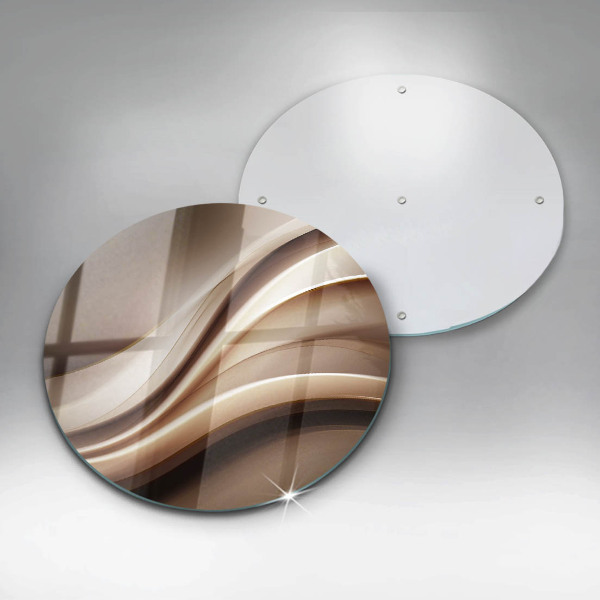 Üveg vágódeszka Absztrakciós finom vonalak