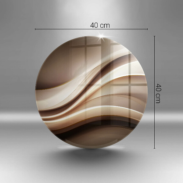 Üveg vágódeszka Absztrakciós finom vonalak