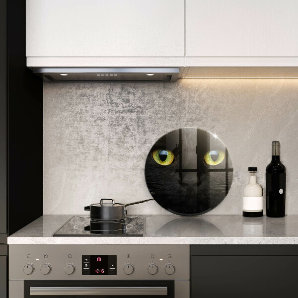 Üveg vágódeszka Állati macska szeme