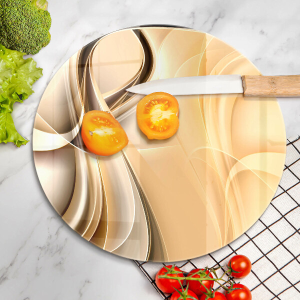 Üveg vágódeszka Füst absztrakció