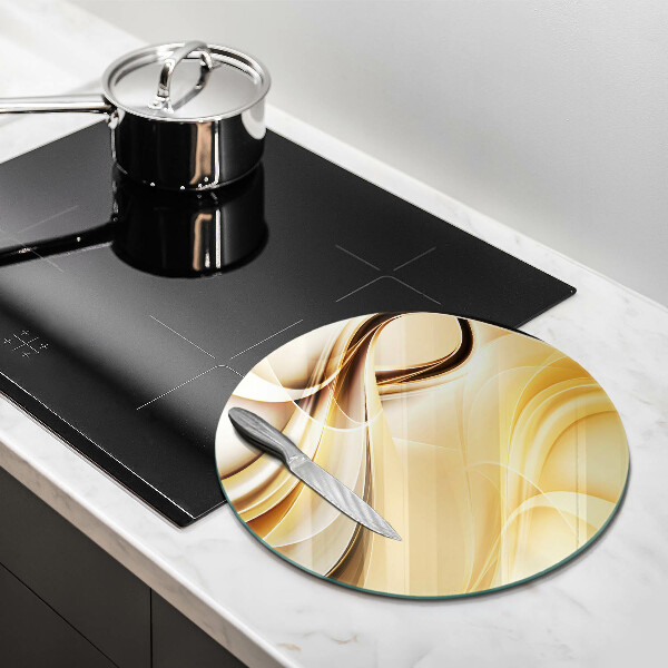 Üveg vágódeszka Füst absztrakció