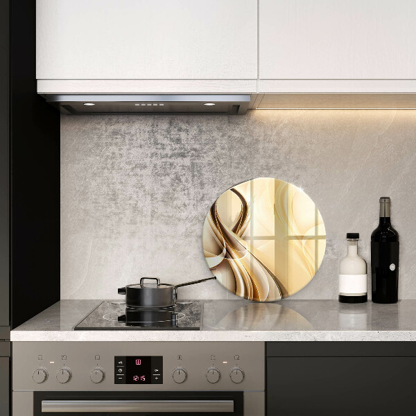 Üveg vágódeszka Füst absztrakció