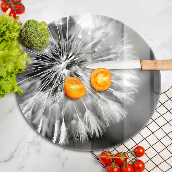 Üveg vágódeszka Finom gyermekláncfű