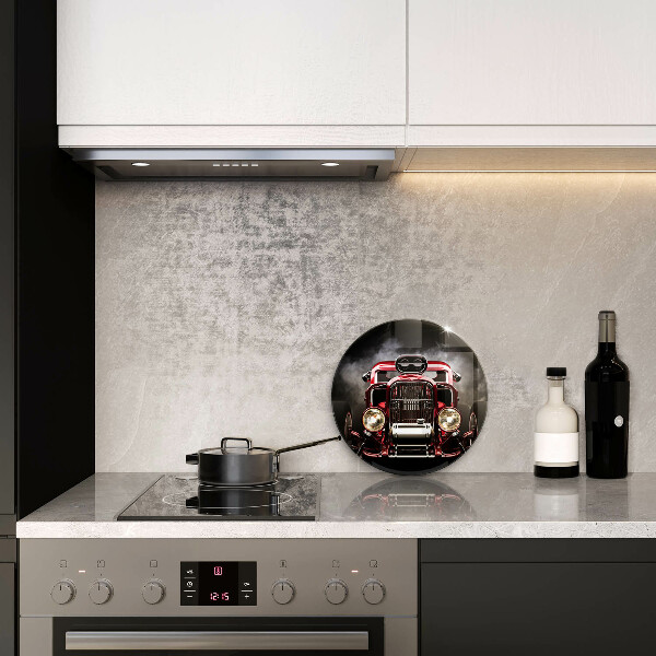 Üveg vágódeszka Régi autó