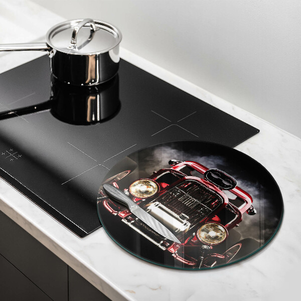 Üveg vágódeszka Régi autó