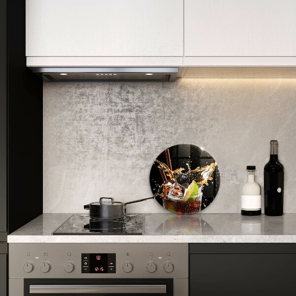 Üveg vágódeszka Igyál jéggel