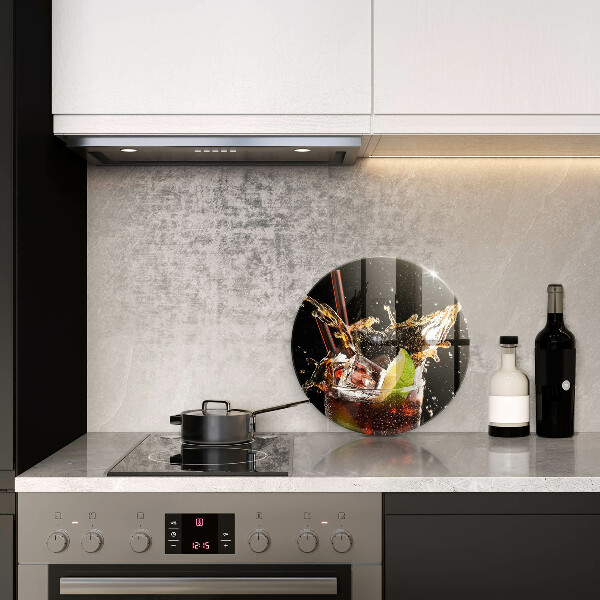 Üveg vágódeszka Igyál jéggel