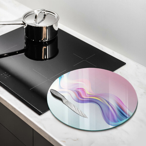 Üveg vágódeszka Pasztell absztrakció