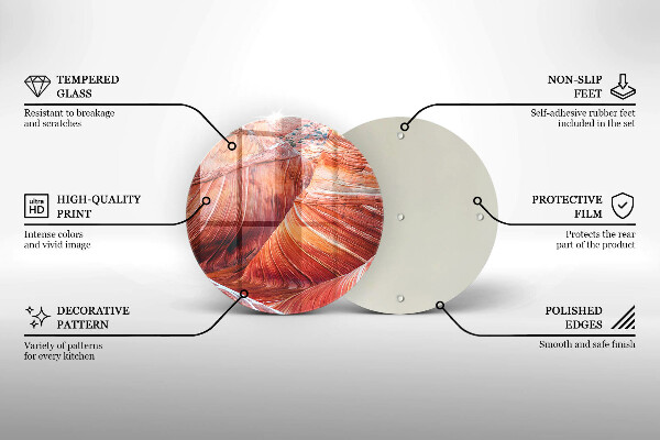 Üveg vágódeszka Grand Canyon