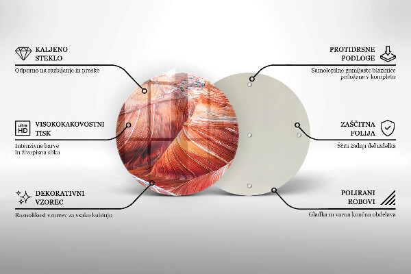 Üveg vágódeszka Grand Canyon