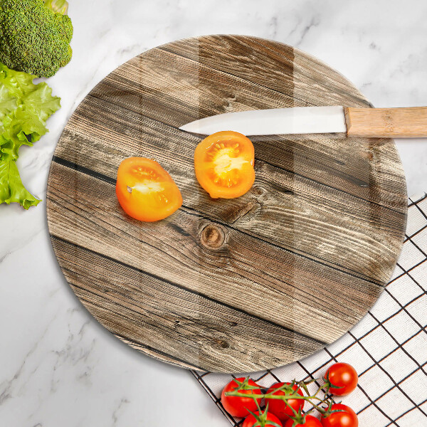 Üveg vágódeszka Fa deszka textúra