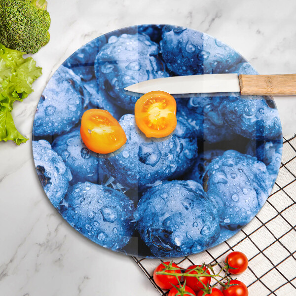 Üveg vágódeszka Lédús áfonya