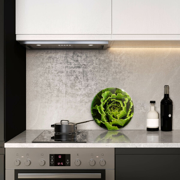 Üveg vágódeszka Salátalevél evés