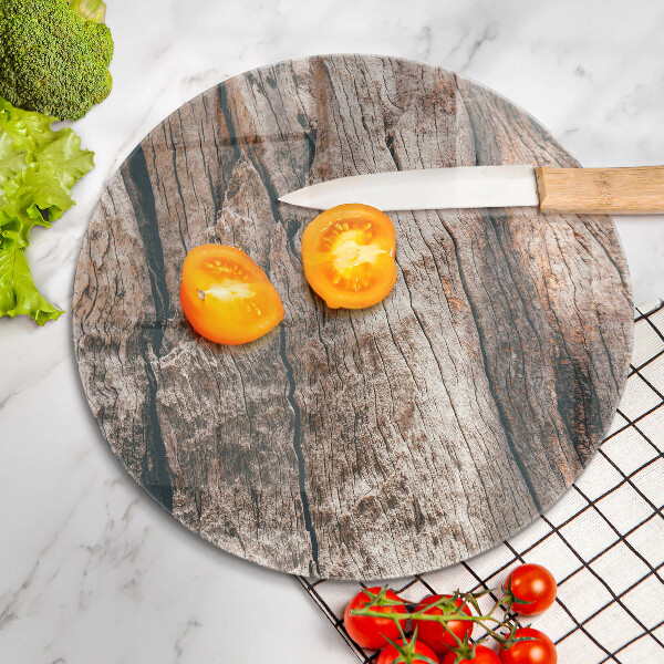 Üveg vágódeszka Fa szerkezet