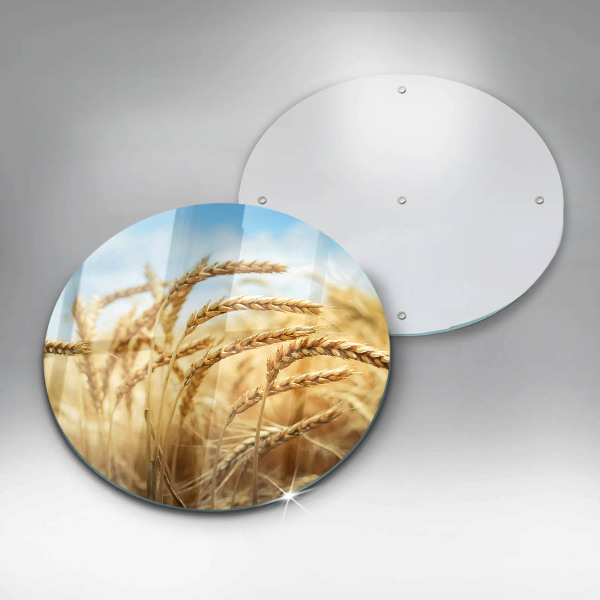 Üveg vágódeszka Kalász gabonafélék a területen