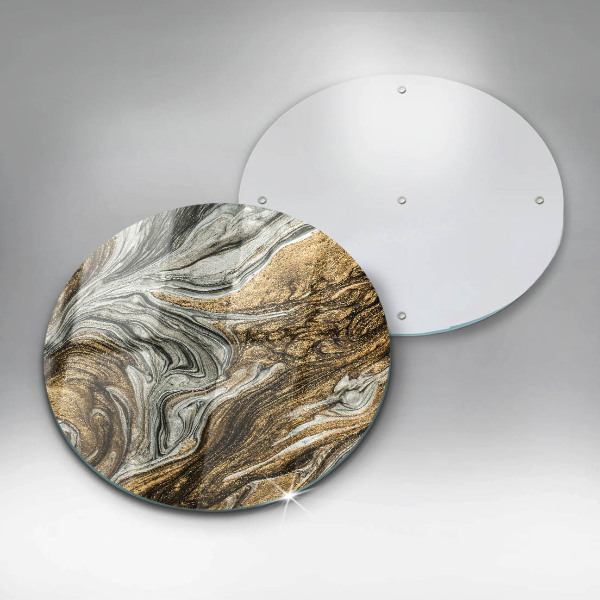 Üveg vágódeszka Gazdag absztrakció