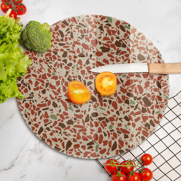 Üveg vágódeszka Finom kőedény