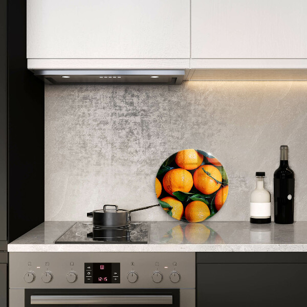 Üveg vágódeszka Narancs gyümölcs