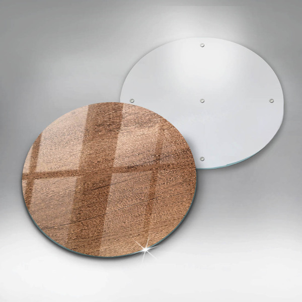 Üveg vágódeszka Fa textúra