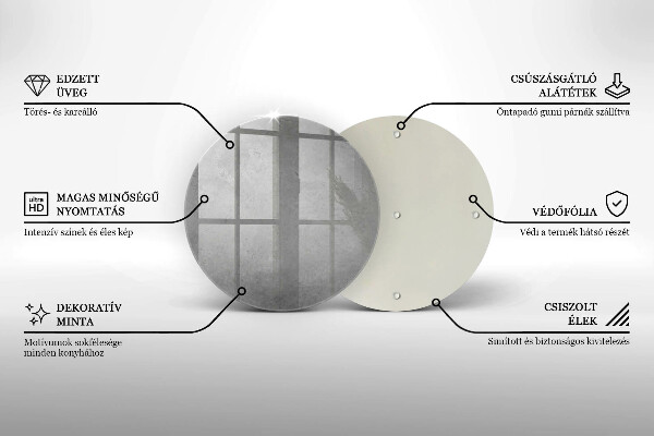 Üveg vágódeszka Beton textúra háttér