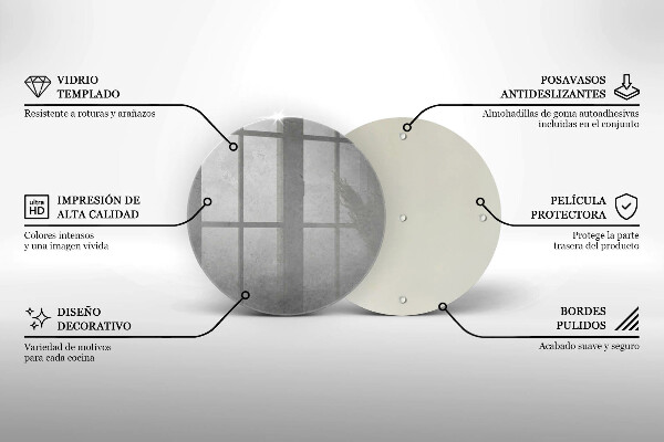 Üveg vágódeszka Beton textúra háttér