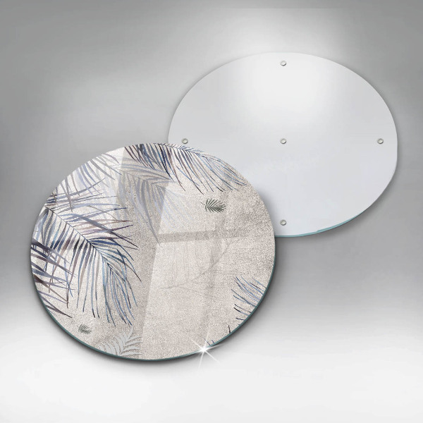 Üveg vágódeszka Finom levelek