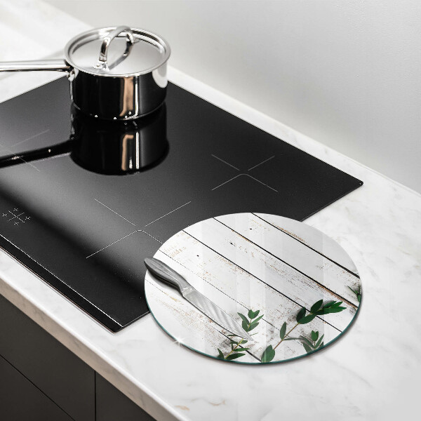 Üveg vágódeszka Régi táblák és levelek