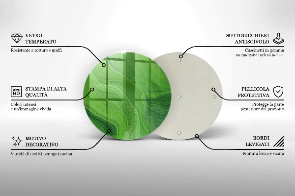 Üveg vágódeszka Absztrakt textúra