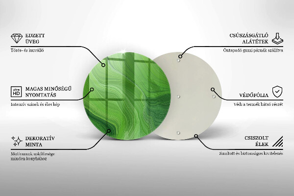 Üveg vágódeszka Absztrakt textúra