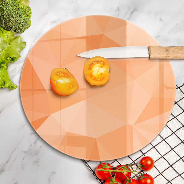 Üveg vágódeszka Geometriai háttér