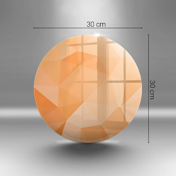 Üveg vágódeszka Geometriai háttér
