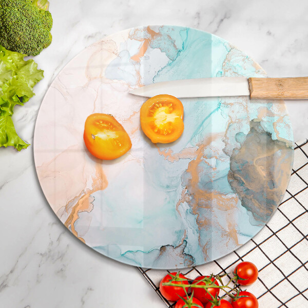 Üveg vágódeszka Márvány absztrakció