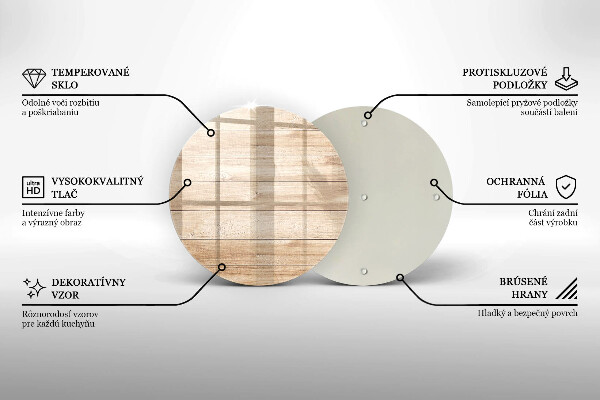 Üveg vágódeszka Fadeszkák
