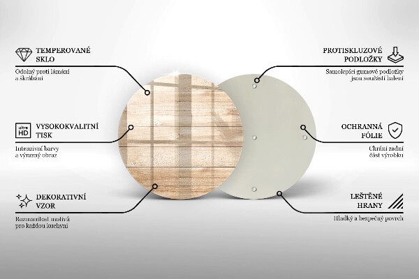 Üveg vágódeszka Fadeszkák