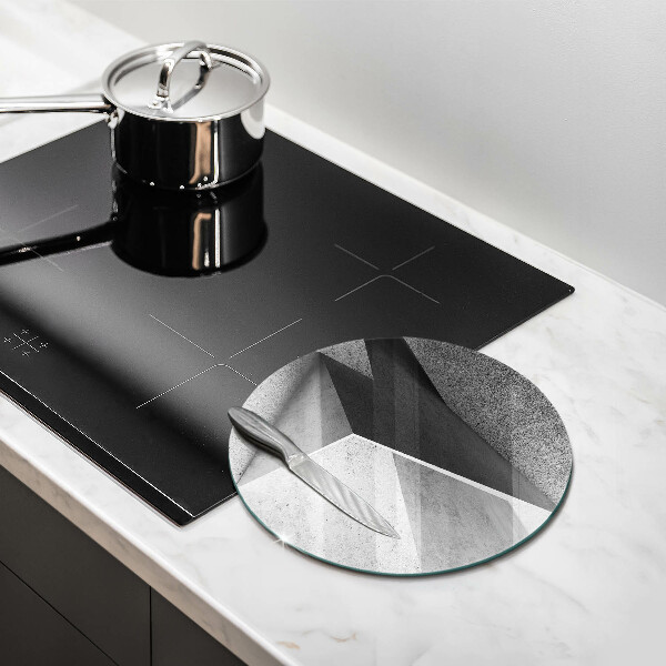 Üveg vágódeszka Konkrét absztrakció